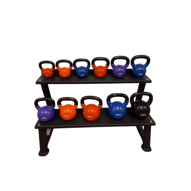 Rack med kettlebells 4-32 kg