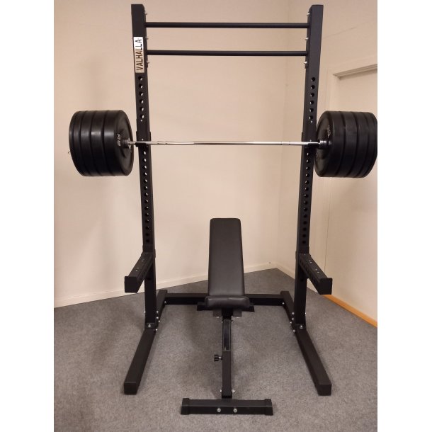 Squat rack st, 235 cm hj og 167,5 kg vgtstangsst