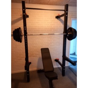 V�grack med 127,5 kg v�gtstangs�t