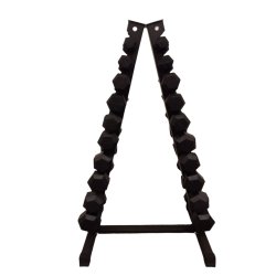 Hexagon h�ndv�gt s�t 1-10 kg med A rack