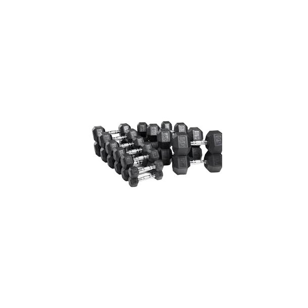 Hexagon h�ndv�gt s�t 8-40 kg