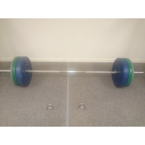 Vgtstangst, 97,5 kg