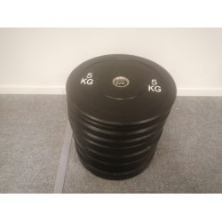 Bumper plates, 100 kg s�t
