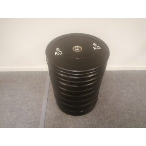 Bumper plates, 150 kg st