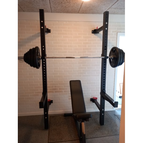 Vgrack med 127,5 kg vgtstangst