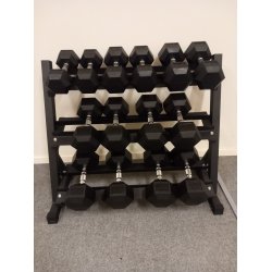 Hexagon H�ndv�gt s�t, 12,5 - 27,5 kg