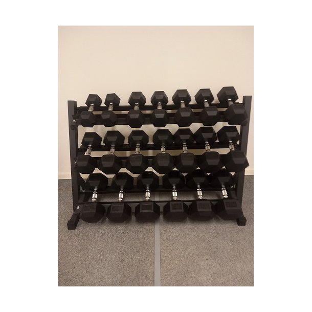 Rack med hndvgte 8-30 kg