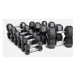Hexagon h�ndv�gt s�t 8-40 kg