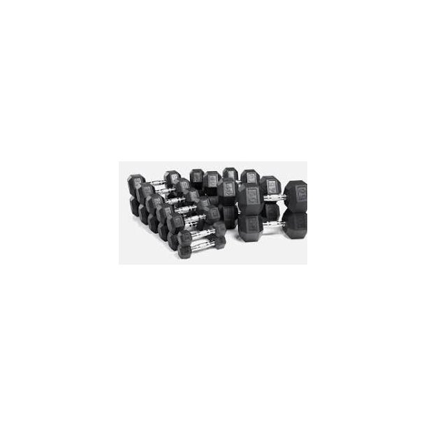 Hexagon h�ndv�gt s�t 8-40 kg