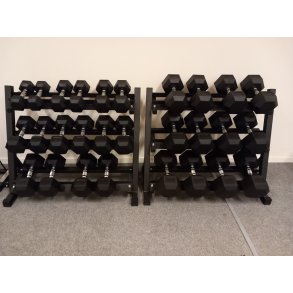 Hexagon Hndvgt st, 8 - 40 kg incl. 2 rack