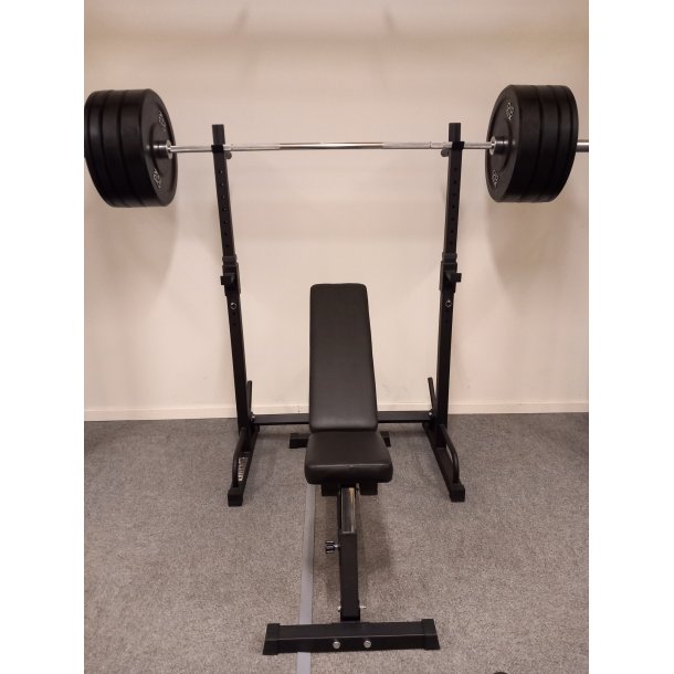 Homegym st med 137,5 kg vgtstangsst