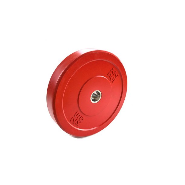 Bumper plates, 25 kg farvede